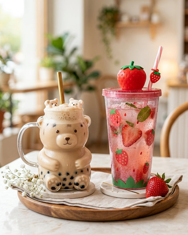 Mugs + Bottles + Sippers