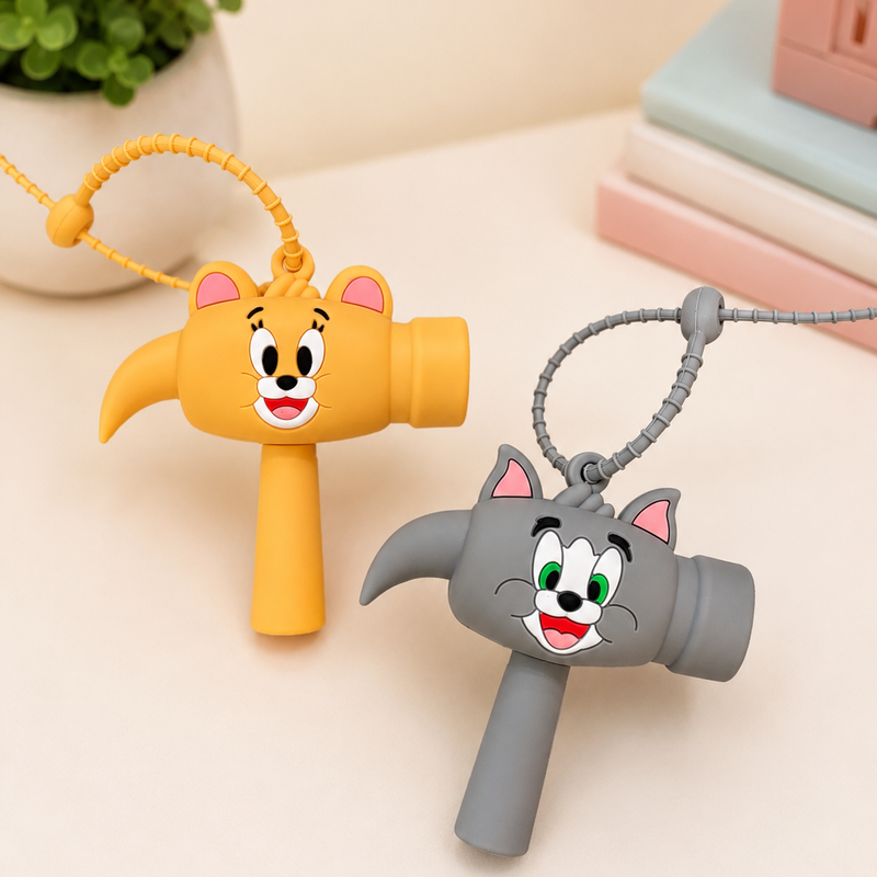 Tom & Jerry chu chu hammer keychain