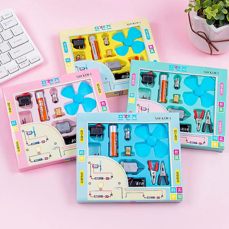 DIY mini science circuit experiment kit