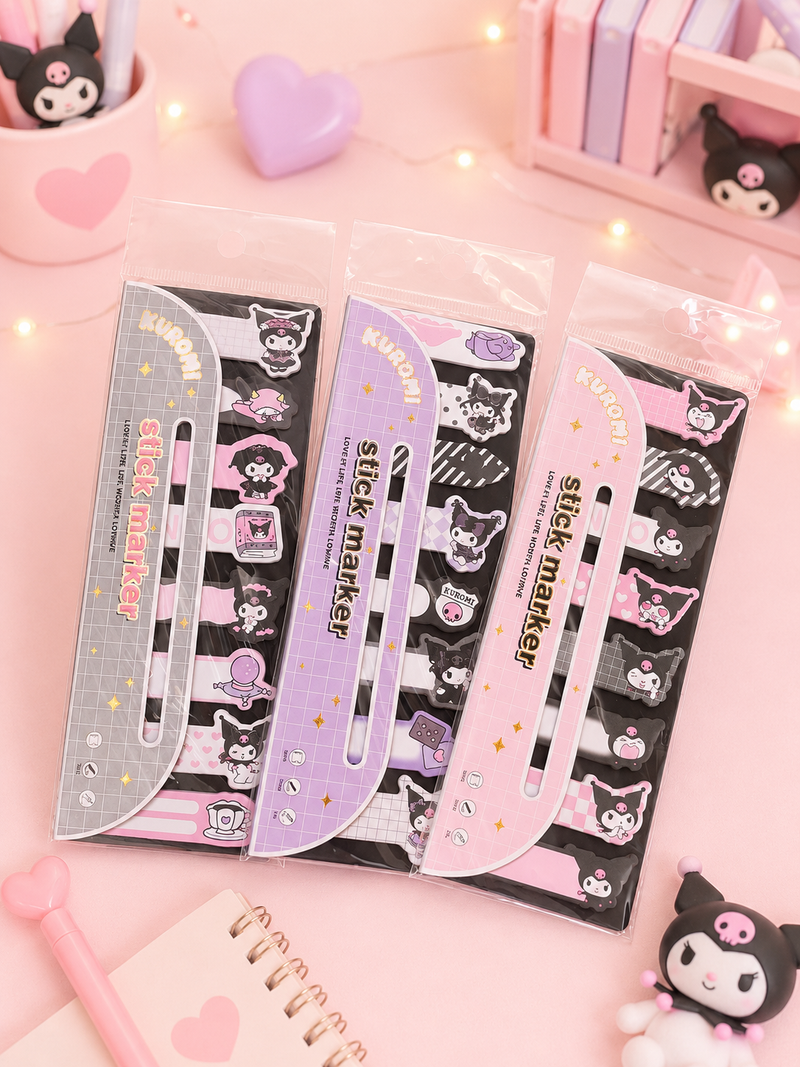 Kuromi sticky notes