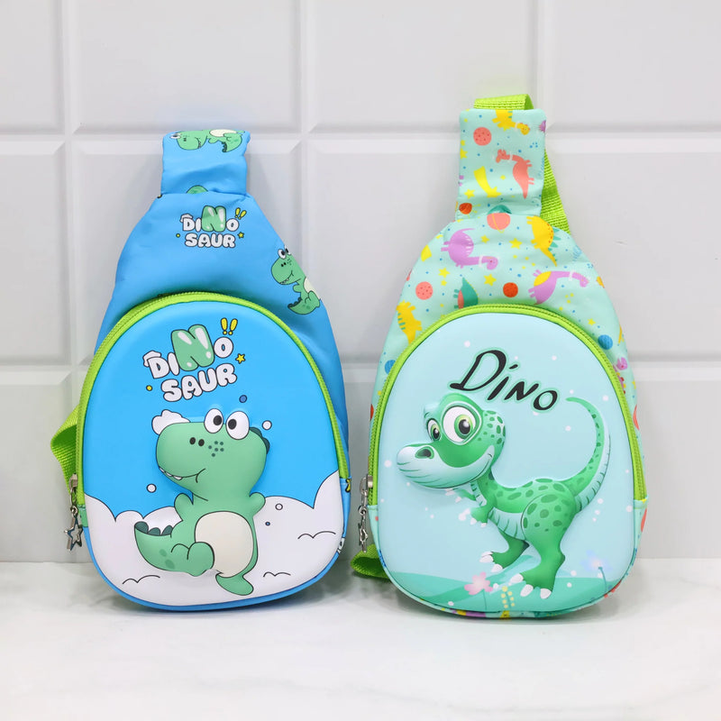 Kids printed chest sling bag