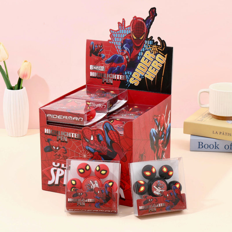 Spider man spinner highlighter set