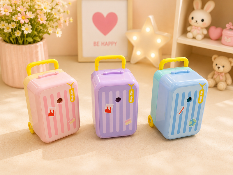 Cute suitcase Table Sharpener