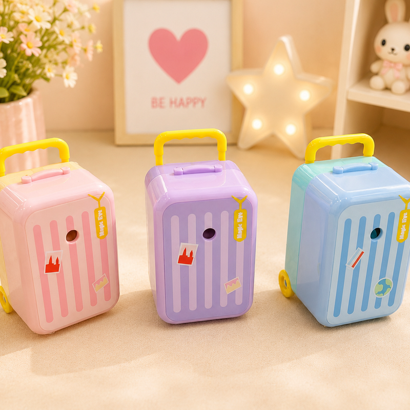 Cute suitcase Table Sharpener