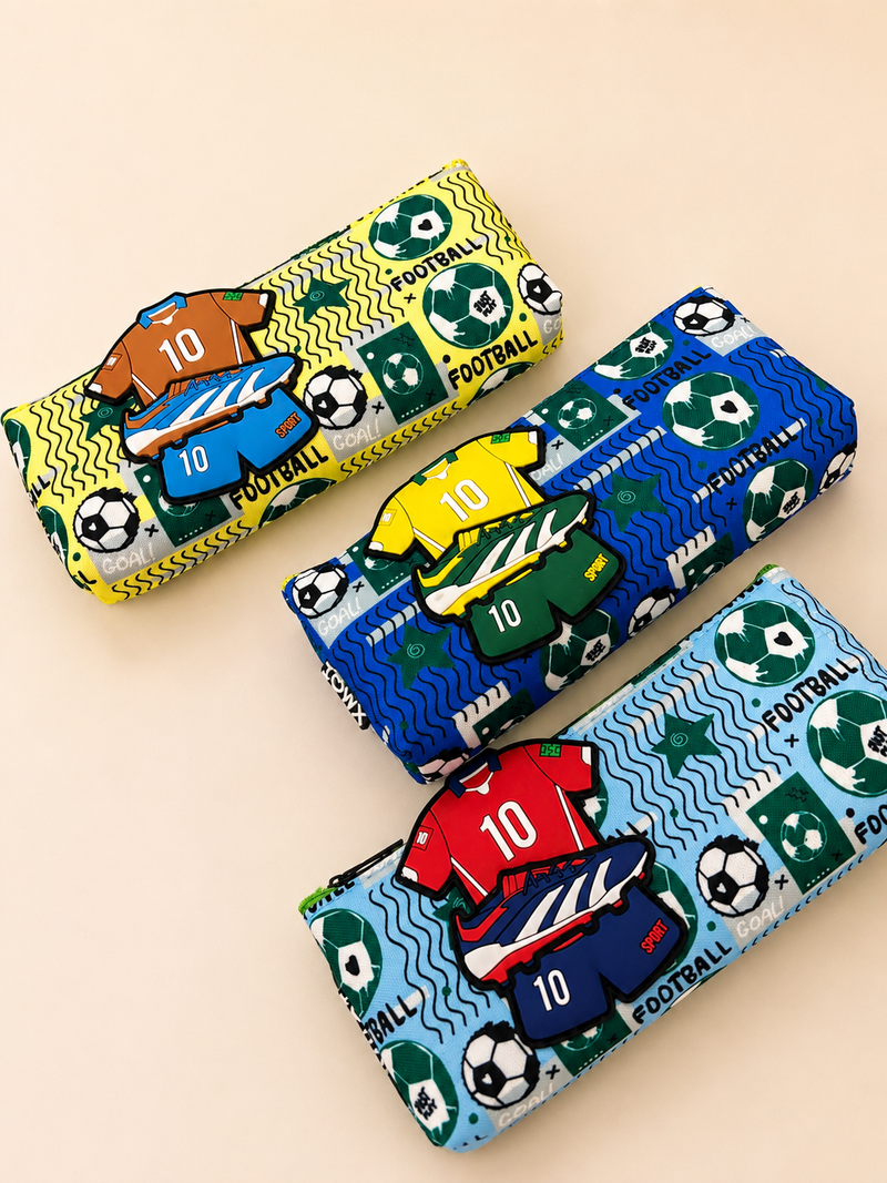 Football lover pencil pouch - single zip