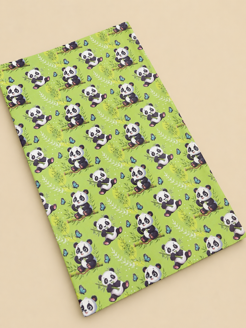 Panda theme wrapping sheets ( set of 10 sheets )