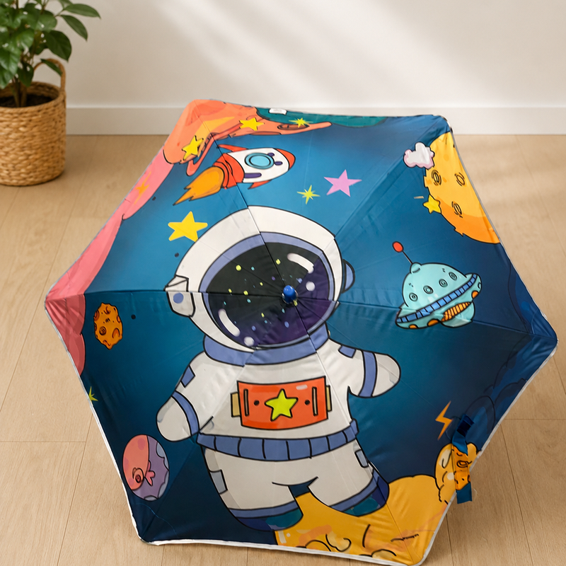 Space theme premium umbrella - 2 fold