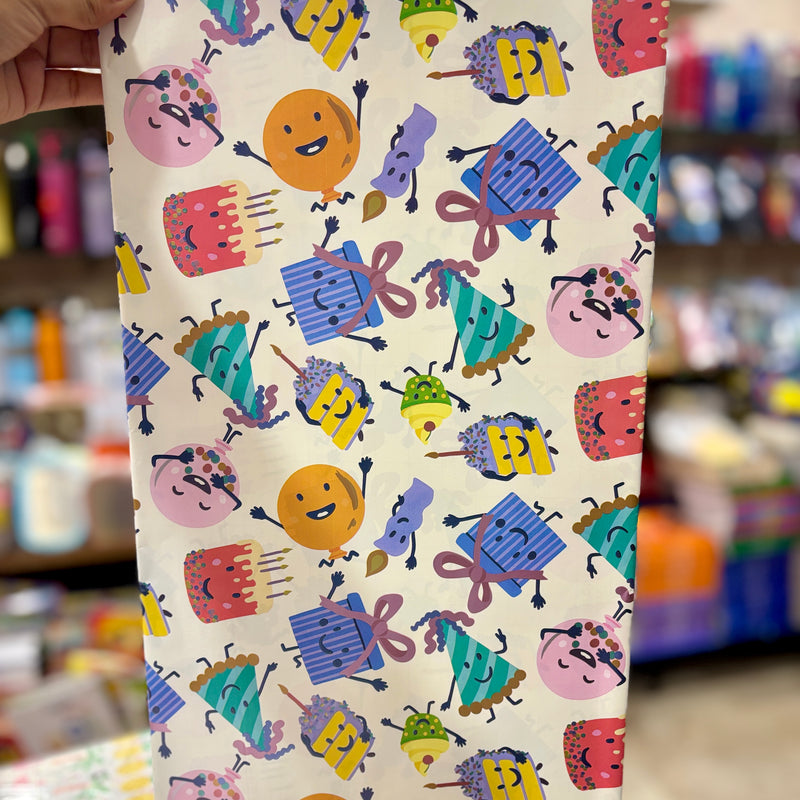 Happy Gift world wrapping sheets ( set of 10 )