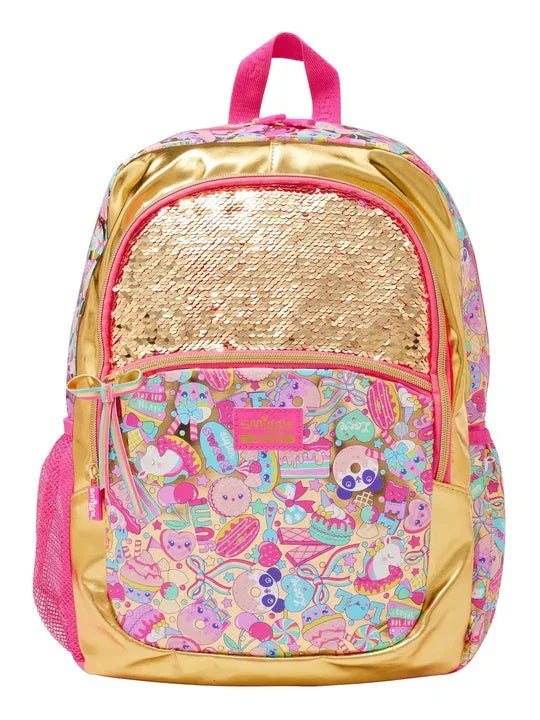 Smiggle glitter sequin backpack - Reversible glitter sequins style