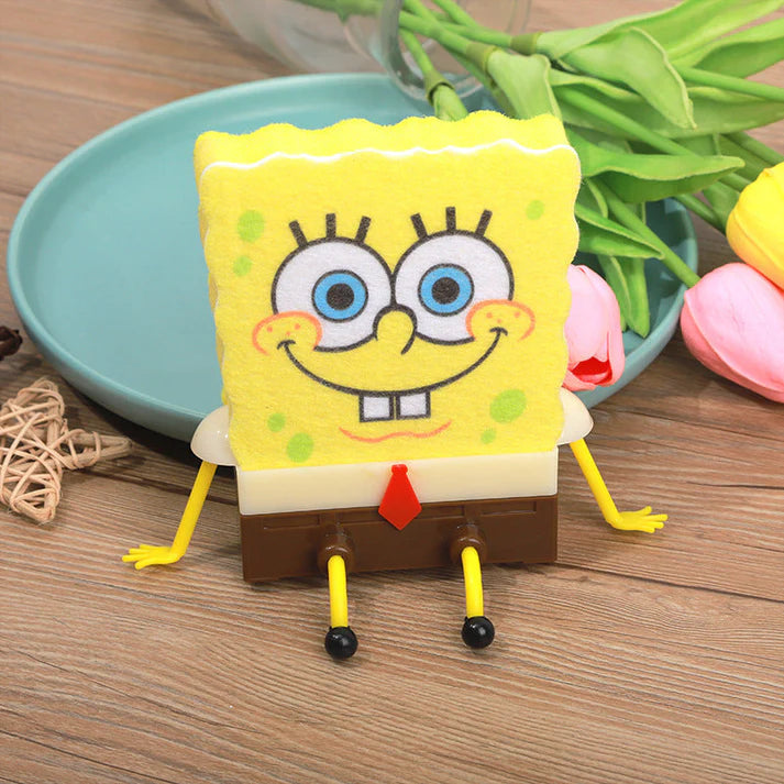 SpongeBob sponge with stand