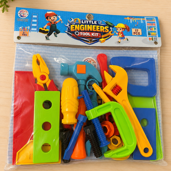 Little engineers tools pretend play set