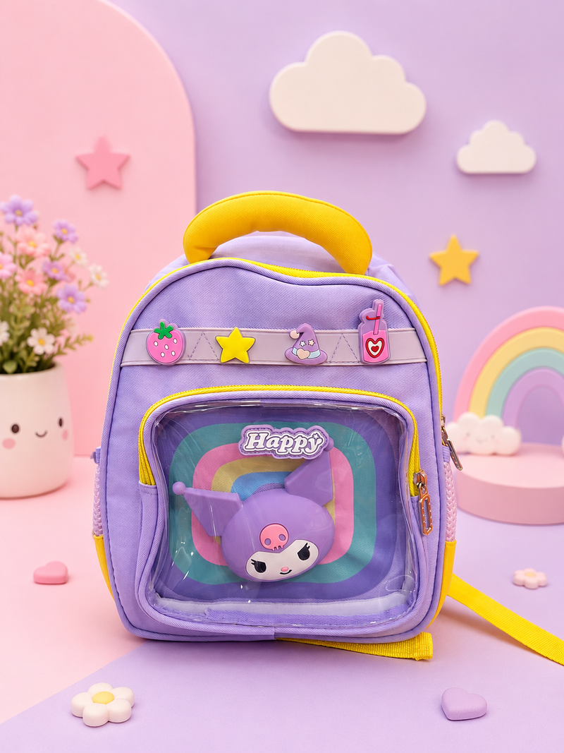 Kuromi kawai mini backpack (13 litres )