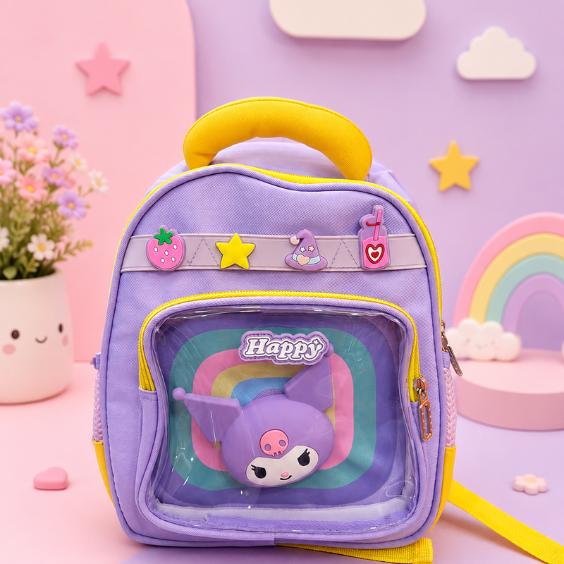 Kuromi kawai mini backpack (13 litres )