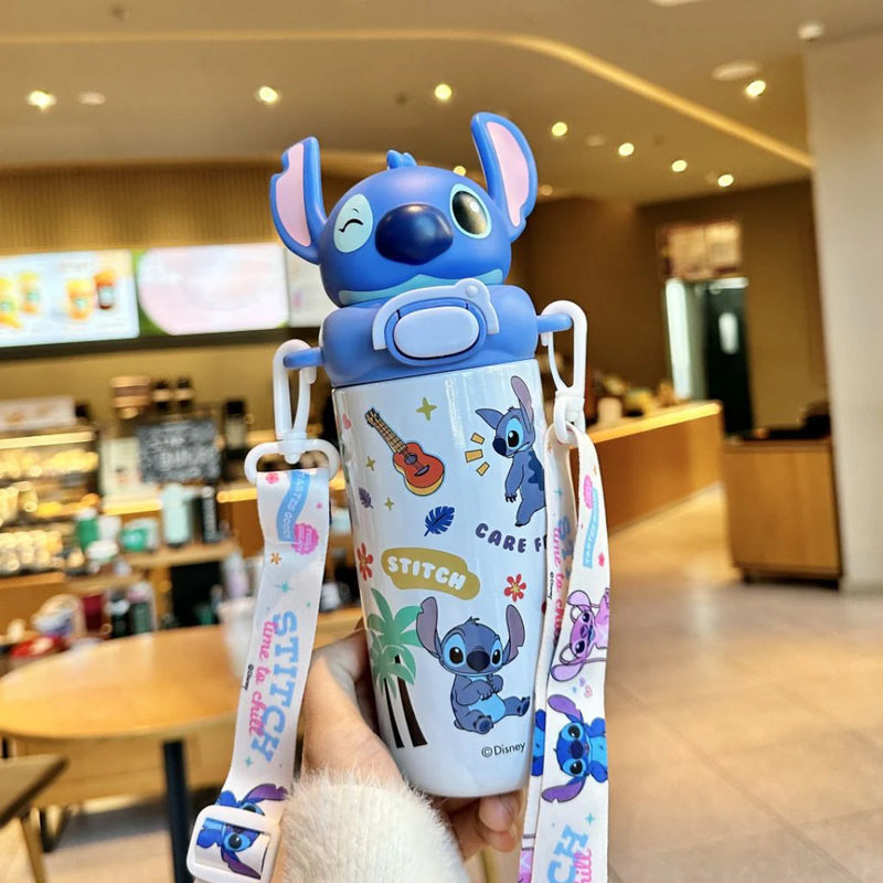 Stitch 3D head insulated bottle -480 ML