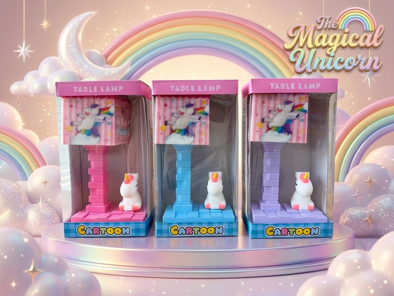 Unicorn magical table lamp