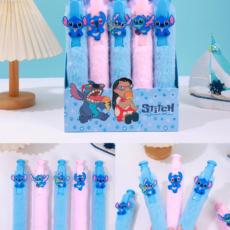 Stitch Soft big fur pens