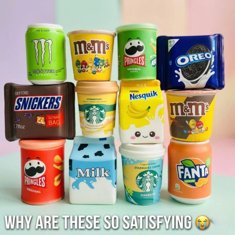 Foodie squishy toy