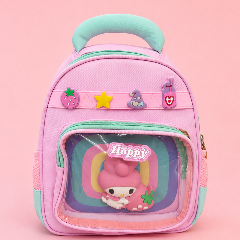 Pastel kawai mini Bagpack for kids (13 litres )
