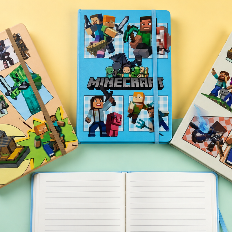 Minecraft A5 ruled diary