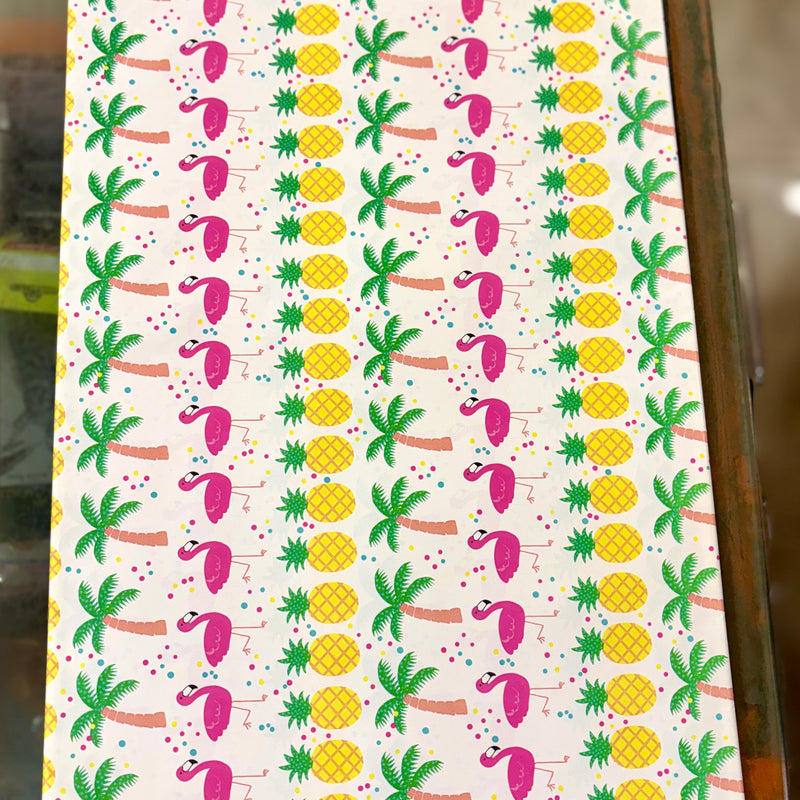 Summer pool theme gift wrapping sheets ( set of 10)
