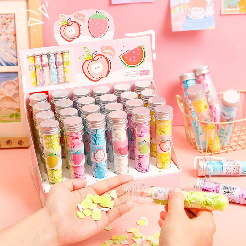 Petal tube paper soap