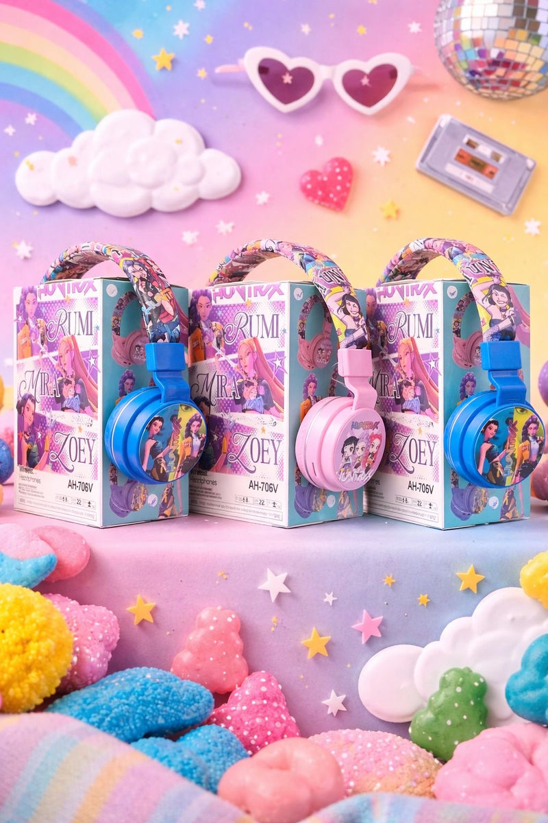 K POP headphones perfect for kids