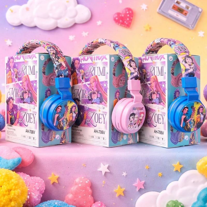 K POP headphones perfect for kids