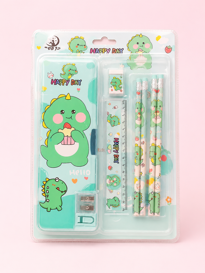 Cartoon stationery set for kids