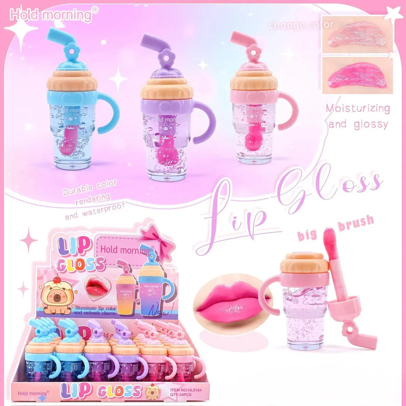 Sipper Bottle Lip Gloss