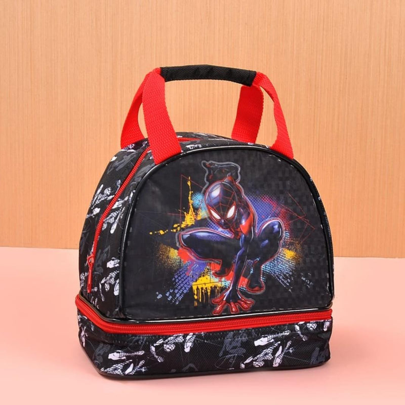 Spider man double decker premium lunch bag