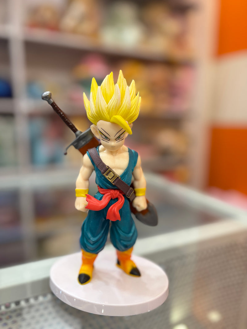Anime warrior figure with sword