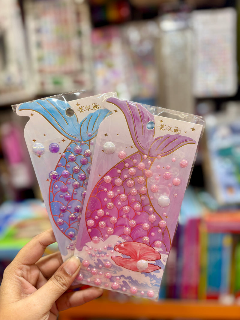 Mermaid Pearl sticker set