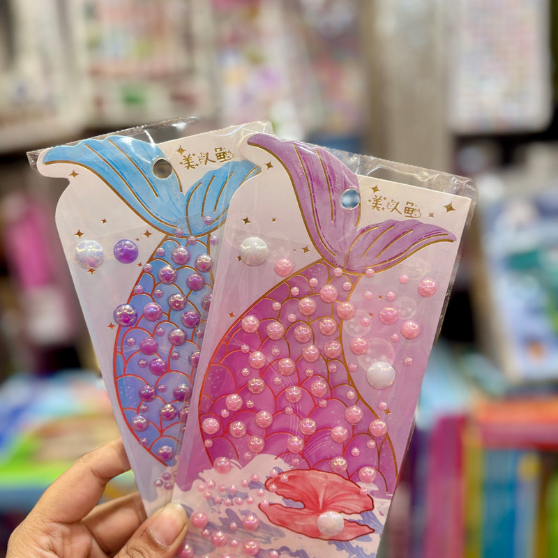 Mermaid Pearl sticker set