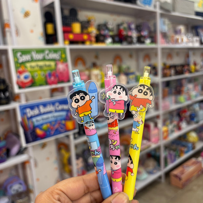 Shinchan cartoon gel pen