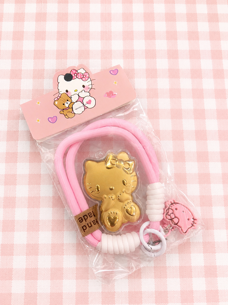 Hello kitty bag keychain charm