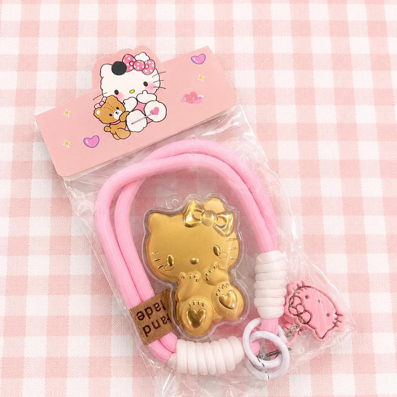 Hello kitty bag keychain charm
