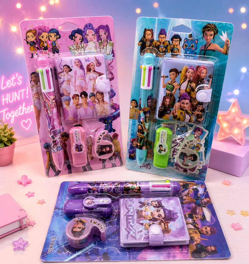 K Pop stationery gift set
