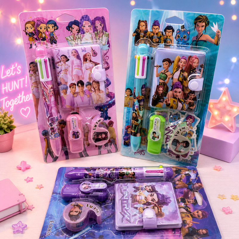 K Pop stationery gift set