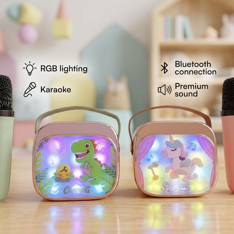 Karaoke Bluetooth speaker with mic