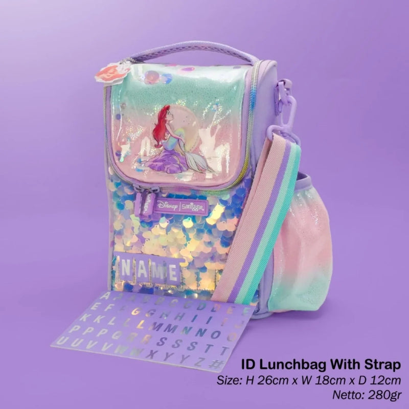 Smiggle Mermaid lunch bag with bottle pocket