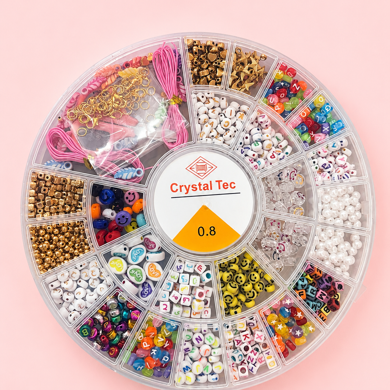 DIY jewellery and bracelet making beads  kit