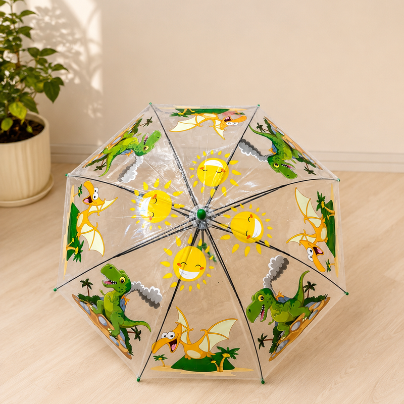 Dino transparent Korean umbrella