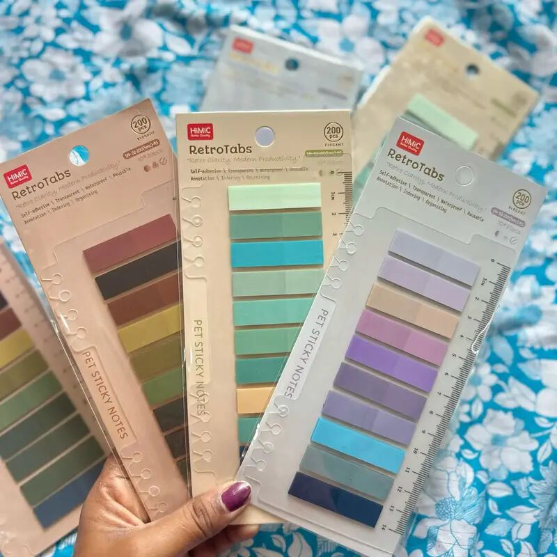 Pastel sticky notes