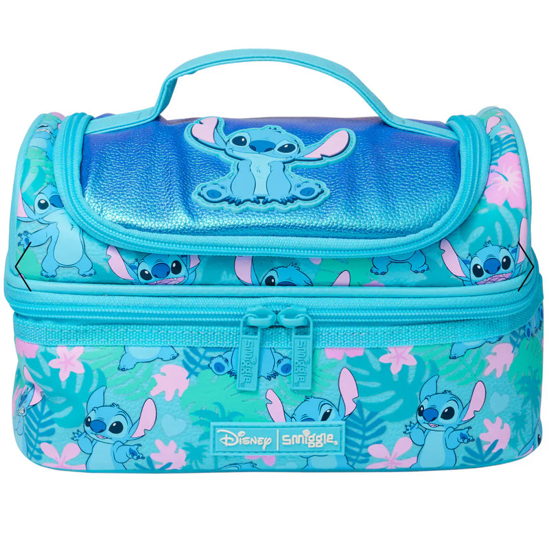 Smiggle Stitch insulated double decker bag for kids
