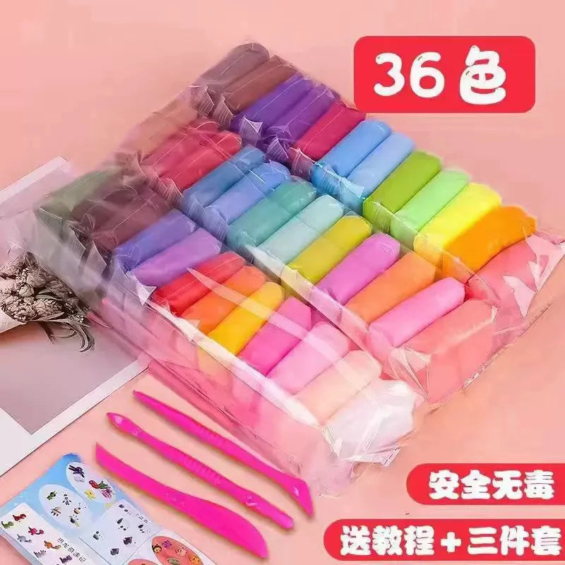 Super air dry clay ( set of 12 )