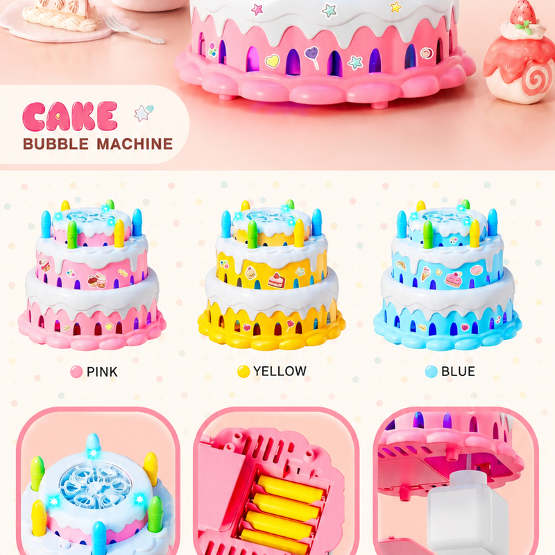 Happy birthday bubble cake