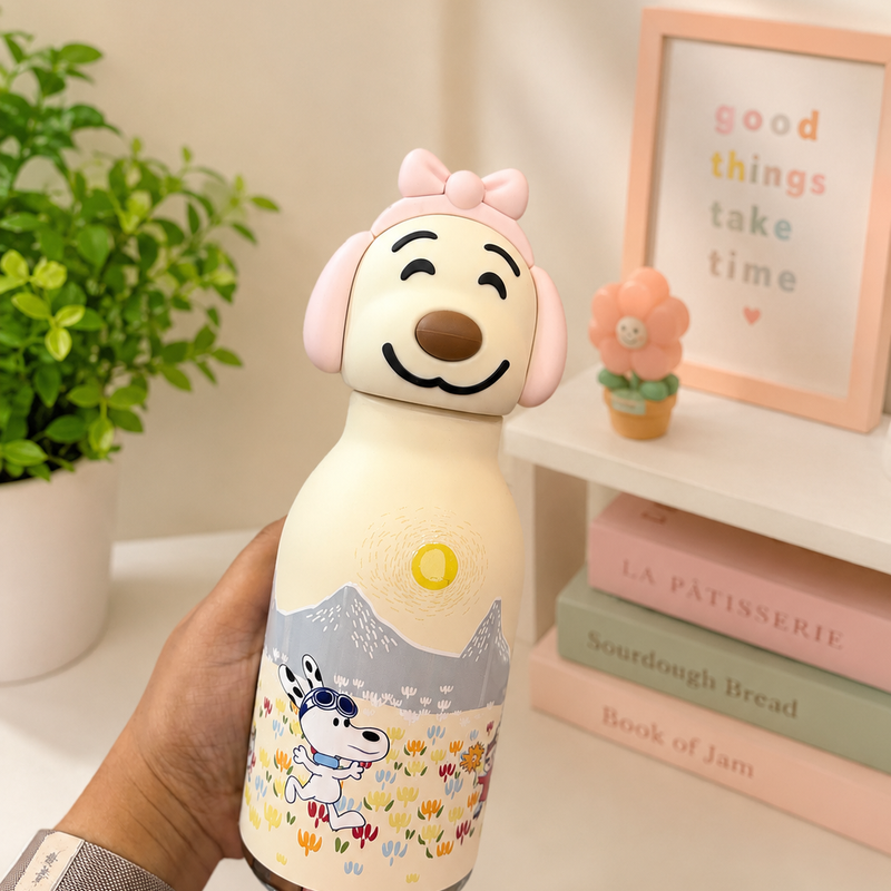 Viral Kawai Animal bottle - Snoopy