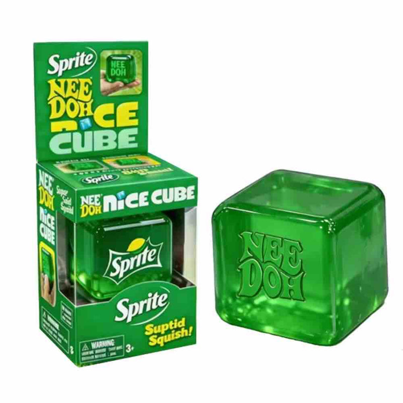 Nee Doh sprite squishy cube