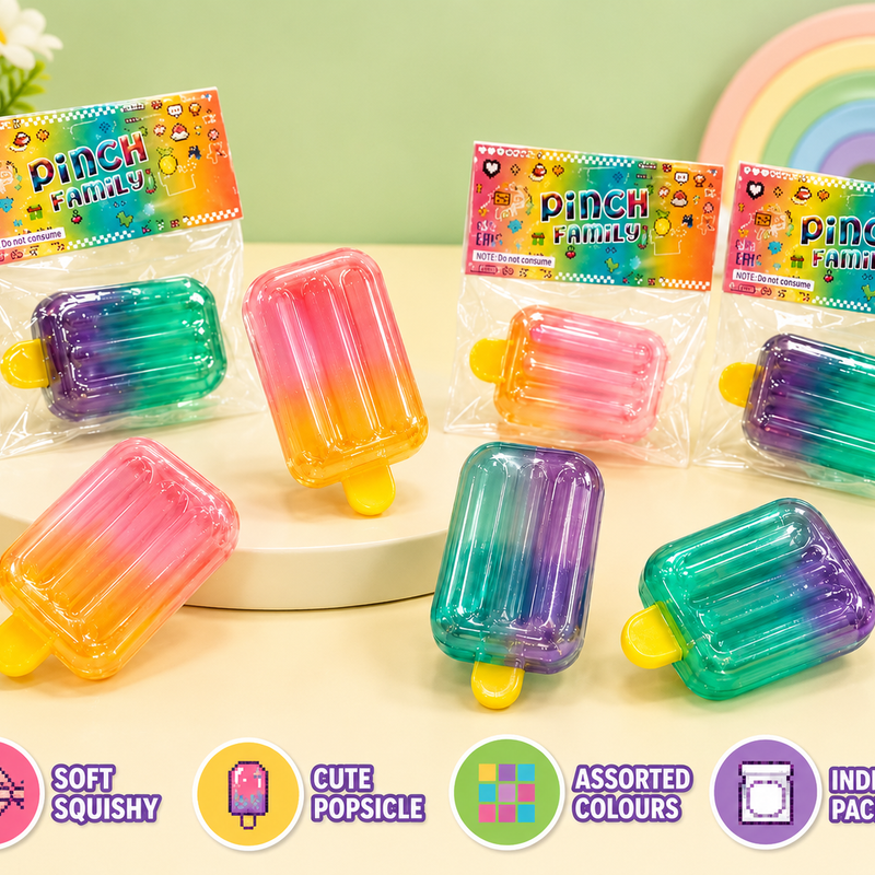Ice cream popsicle squishy