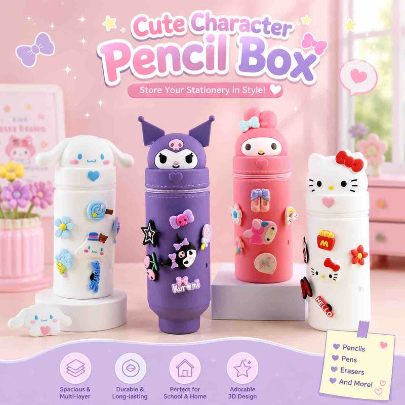 Silicon Sanrio pencil pouch